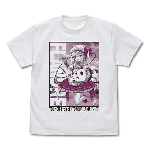『東方Project』フランドール・スカーレット Tシャツ よみうりランドVer. illust:なつめえり ホワイト M
